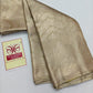 Premium Champagne Gold & Silver Tissue Pure Silk Kanjivaram Saree (Silk Mark Certified)