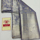 Silk Mark Certified Periwinkle Blue & Platinum Gold Tissue Kanjivaram Pure Silk Saree with Floral Brocade